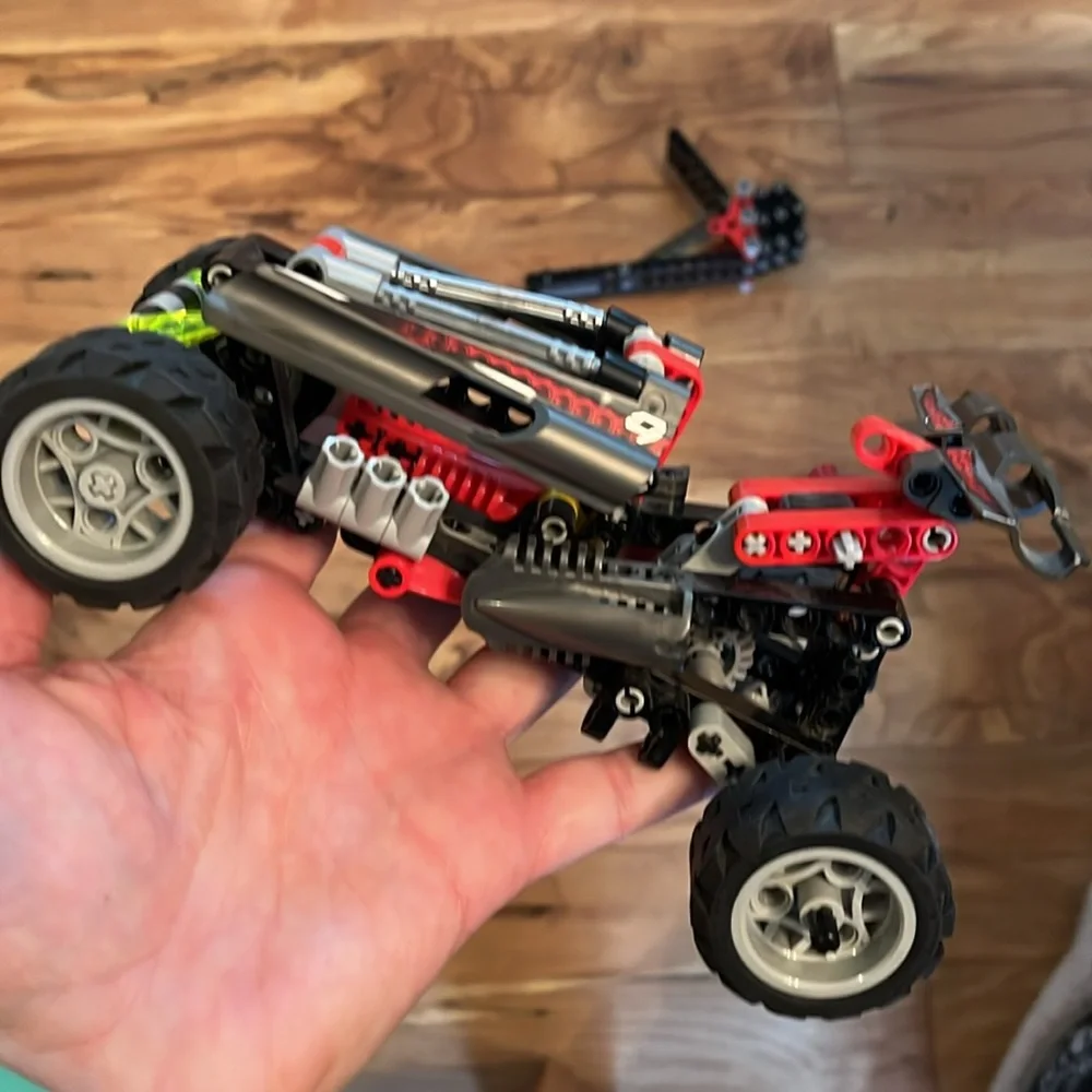 Lego Racers 6353 Slammer Rhino Racers kit no instructions or box READ INFO